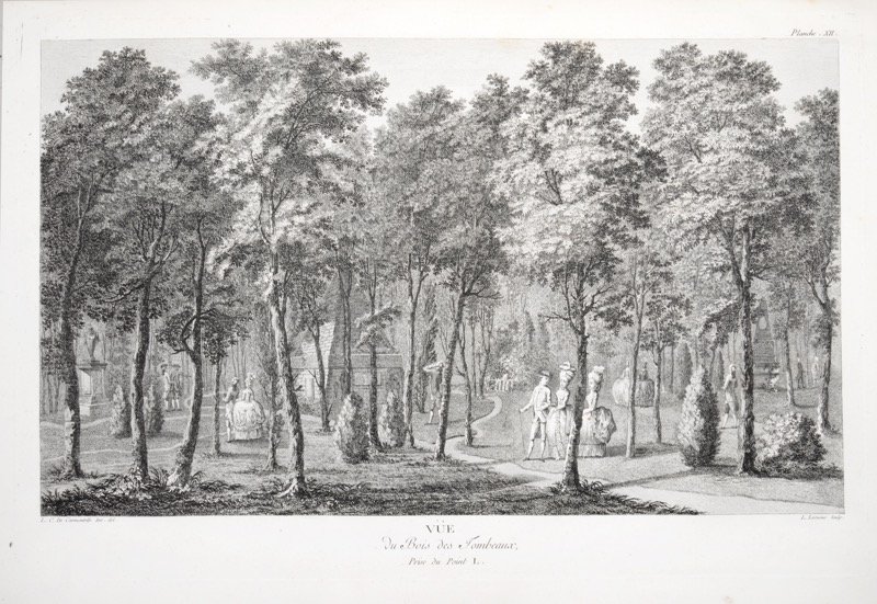 CARMONTELLE (Louis Carrogis dit). Jardin de Monceau, près de Paris appartenant à Son Altesse Sérénissime Monseigneur le duc de Chartres.