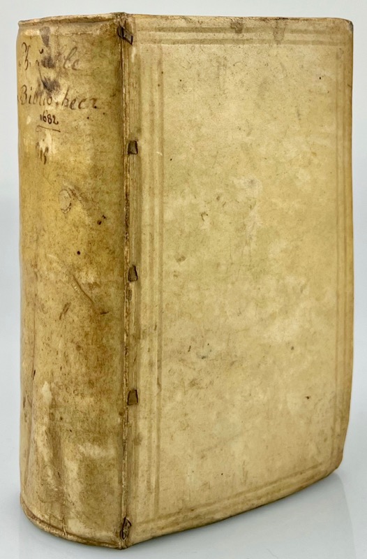 LABBÉ (Philippe). Bibliotheca Bibliothecarum Curis Tertiis Auctior ; Accedit Bibliotheca Nummaria in duas Partes tributa. I. De Antiquis Numismatibus. II. De Monetis, Ponderibus & Mensuris (...) Additus Joann. Seldeni, Angli Liber de Nummis. Editio IV. auctior, & meliori ordine disposita, & Iuxta exemplar Rothomagense excusa. – Image 3