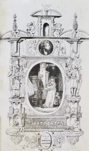 VIGNY (Alfred de). Chatterton. Drame. - Bonnefoi Livres Anciens