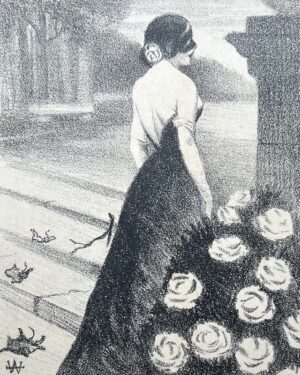 WILLETTE (Adolphe). Chansons d'amour. Dix lithographies.