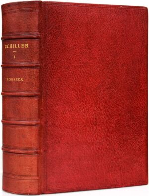 SCHILLER (Friedrich von). Oeuvres de Schiller. - Bonnefoi Livres Anciens