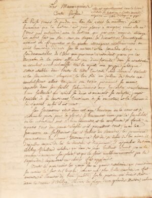 [LOUIS XVIII]. Les Mannequins, conte persan.