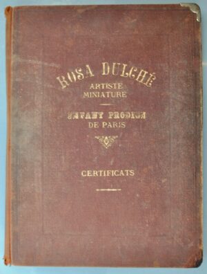 [Livre d&rsquo;or de Rosa Dulché - Bonnefoi Livres Anciens