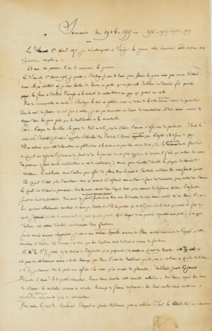 DISLÈRE (Paul). [Archives]. La Grande Guerre. 1914-1919. Notes journalières. - Bonnefoi Livres Anciens