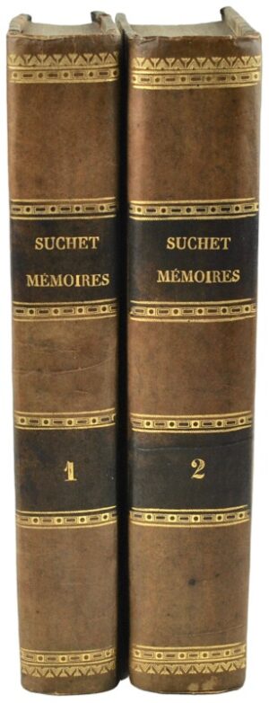 SUCHET (Louis Gabriel). Mémoires sur ses campagnes en Espagne, depuis 1808... - Bonnefoi Livres Anciens