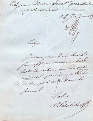 SCHOELCHER (Victor). Le Gouvernement du deux décembre, pour faire suite à l'Histoire des crimes du deux décembre.