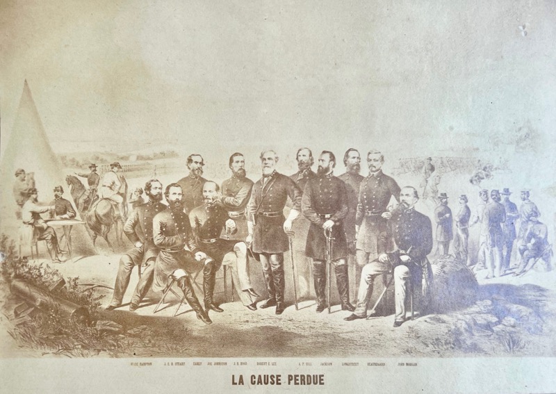 POLLARD (Edward A.). La Cause perdue, Histoire de la guerre des confédérés, d'après des rapports et des documents authentiques. Ouvrage approuvé par les principaux chefs du Sud. – Image 2