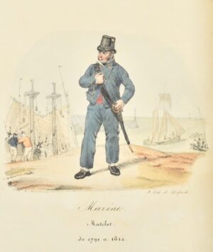 VERNET (Horace) & LAMI (Eugène). Collection des Uniformes des Armées françaises, Dessinés par H. Vernet et Eug. Lami.