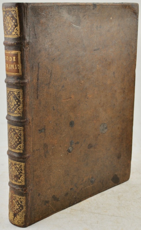 Code Criminel de l'Empereur Charles V, vulgairement appelé la Caroline. Contenant les Lois qui sont suivies dans les Juridictions criminelles de l'Empire, & à l'usage des Conseils de Guerre des Troupes Suisses. – Image 3