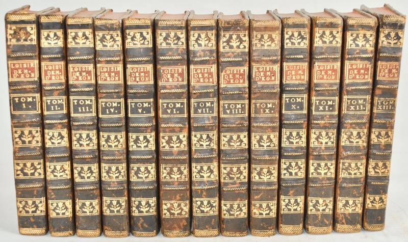 ÉON (Charles de Beaumont, chevalier d'). Les Loisirs du Chevalier d'Éon de Beaumont, ancien Ministre Plénipotentiaire de France, sur divers sujets importans d'Administration, &c. pendant son séjour en Angleterre. – Image 2