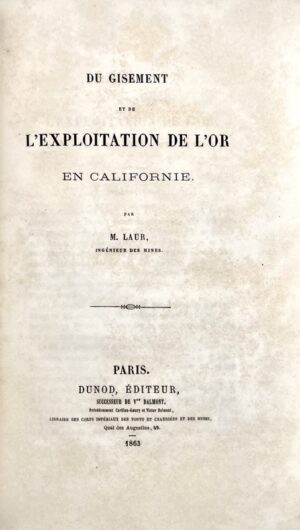 [Mines d'or]. Viala (L.-Fernand). Les filons d'or de la Guyane française. Formation géologique, travaux de recherche, conséquences de l'exploitation filonnière.‎