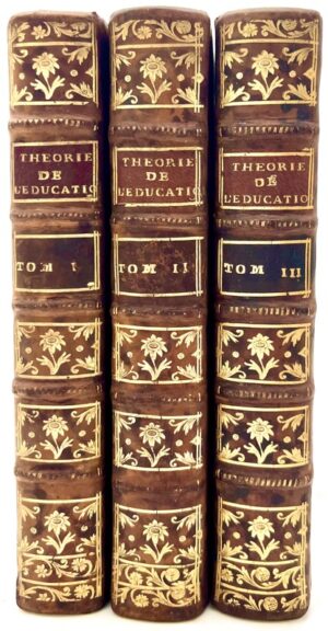 GRIVEL (Guillaume). Théorie de l'éducation ; ouvrage utile aux Pères de Famille et aux Instituteurs.