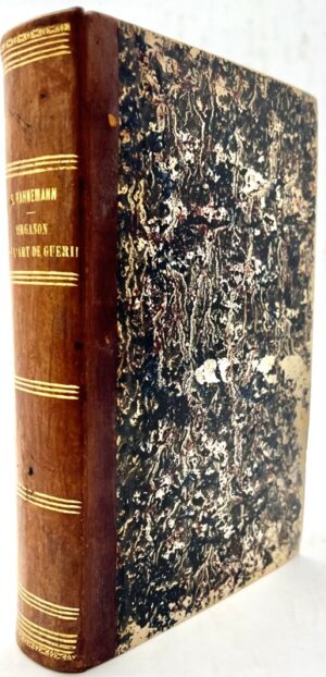 HAHNEMANN (Samuel). Exposition de la doctrine médicale homeopathique, ou Organon de l'art de guérir, par S. Hahnemann. Traduit de l'allemand sur la dernière édition, par le Docteur A.J.L. Jourdan.