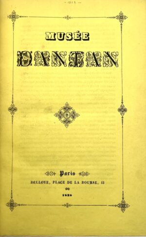 DANTAN (Jean-Pierre). Musée Dantan.