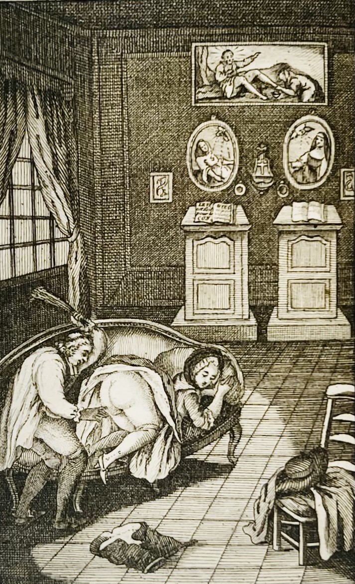 VOISENON (Claude-Henri de Fusée de). Exercices de devotion de M. Henri Roch avec Mme la duchesse de Condor. Par feu M. l'abbé de Voisenon de joyeuse mémoire et de son vivant membre de l'Académie françoise. – Image 2