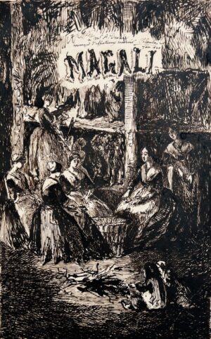 COMBE (Charles-François), MISTRAL (Frédéric). Magali.