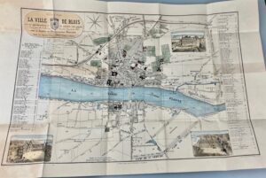 [Blois]. Nouveau plan de la ville de Blois avec les agrandissements et les nouvelles voies projetées dressé par M. J. Bressler géomètre voyer de la ville sous la direction de l'Administration Municipale.