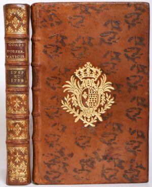 ABEILLE (Louis-Paul) & MONTAUDOIN DE LA TOUCHE (Jean-Gabriel). Corps d'observations de la Société d'agriculture, de Commerce et des Arts, établie par les Etats de Bretagne. Années 1757 et 1758. Années 1759 et 1760.