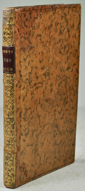 L'ÉPÉE (Charles-Michel de). Institution des sourds et muets, ou recueil des exercices soutenus par les sourds & muets pendant les années 1771, 1772, 1773 & 1774 ; avec les lettres qui ont accompagné les programmes de chacun de ces exercices. – Image 2