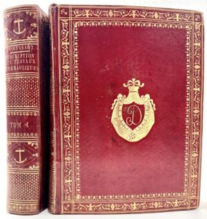 CESSART (Louis-Alexandre de). Description des travaux hydrauliques de Louis Alexandre de Cessart, doyen des Inspecteurs généraux des Ponts et Chaussées. Ouvrage imprimé sur les manuscrits de l'auteur.