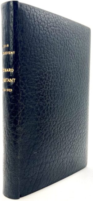 PLAQUEVENT (Jean). Léonard Constant. 1880-1923.