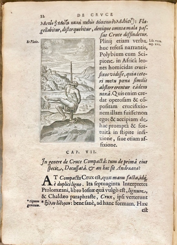 LIPSE (Juste). De Cruce libri tres ad sacram profanamque historiam utiles. Una cum notis. – Image 5