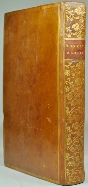 GROS DE BESPLAS (Joseph-Marie). Des Causes du Bonheur Public. Ouvrage dédié à Monseigneur Le Dauphin, Par M. l'Abbé Gros de Besplas, de la Maison & Société de Sorbonne, Prédicateur du Roi, &c.