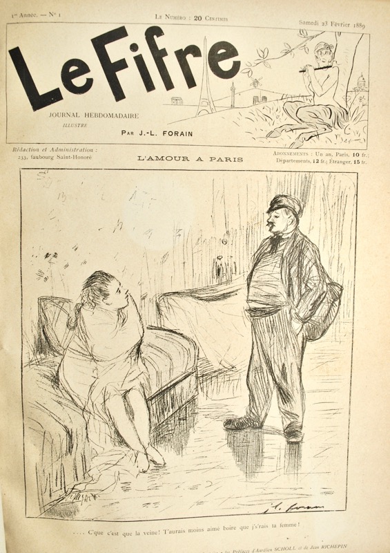 Le Fifre. Journal hebdomadaire illustré par J.-L. Forain. Collection complète.