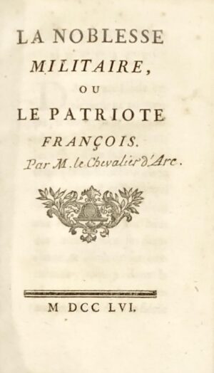 ARCQ (Philippe-Auguste de Sainte-Foix - Bonnefoi Livres Anciens