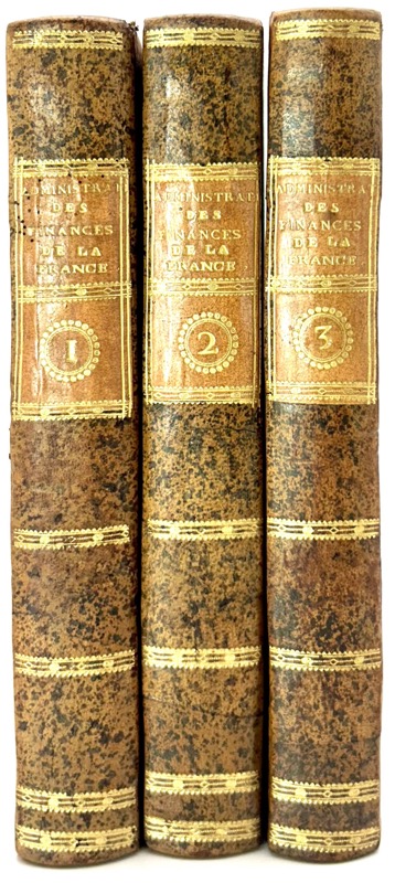 NECKER (Jacques). De l'Administration des Finances de la France.