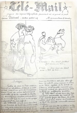 [Journaux des tranchées]. Télé-mail. Organe des sapeurs-télégraphistes en campagne. Collection complète.