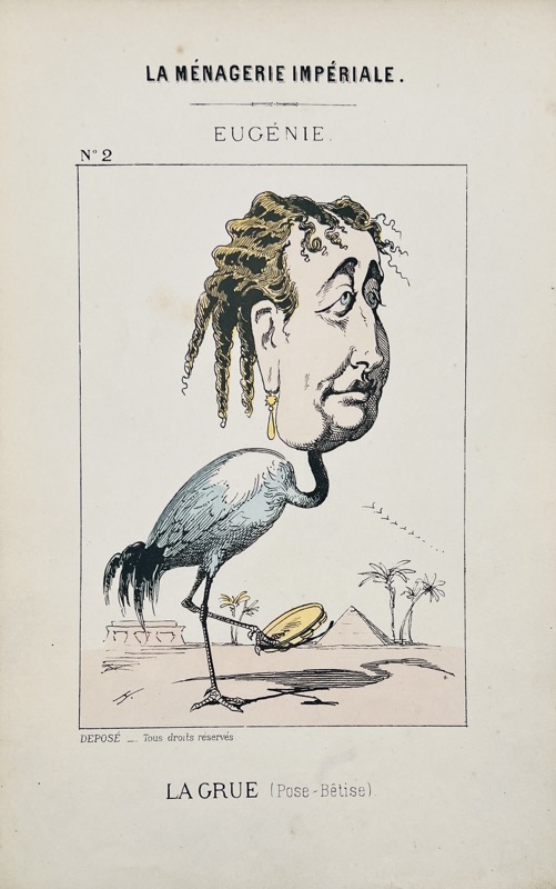 HADOL (Paul). La Ménagerie impériale composée des ruminants, amphibies, carnivores, et autres budgétivores qui ont dévoré la France pendant 20 ans. Le Grand Vautour de Sedan. – Image 3