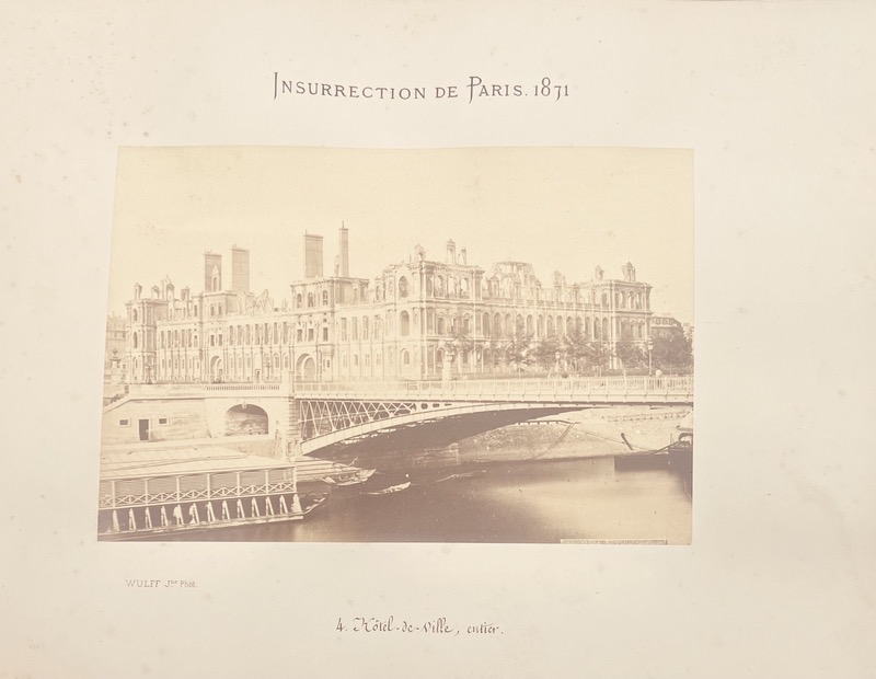 WULFF jeune. Les Ruines de Paris. – Image 5