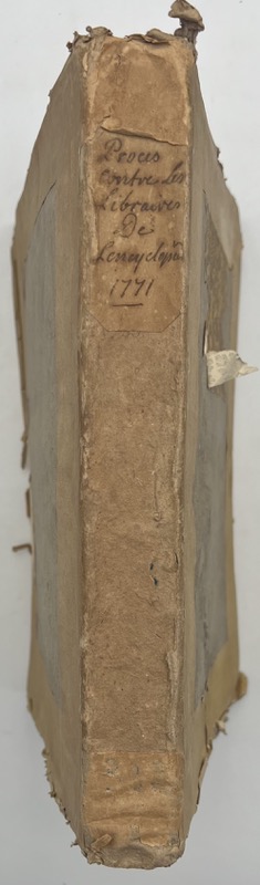 LUNEAU DE BOISJERMAIN (Pierre-Joseph-François). Mémoire pour Pierre-Joseph-François Luneau de Boisjermain, souscripteur de l'encyclopédie. – Image 2