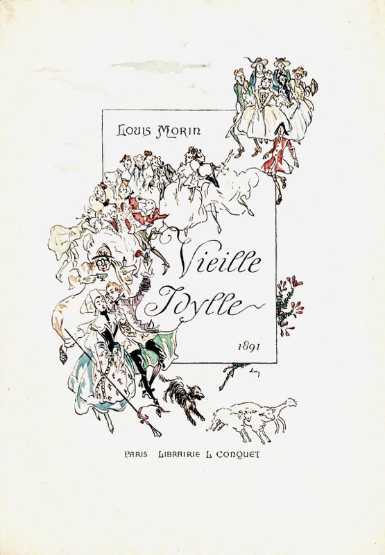 MORIN (Jules). Vieille idylle.