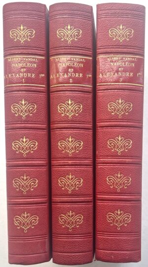 VANDAL (Albert). Napoléon et Alexandre Ier. L'Alliance russe sous le premier Empire.