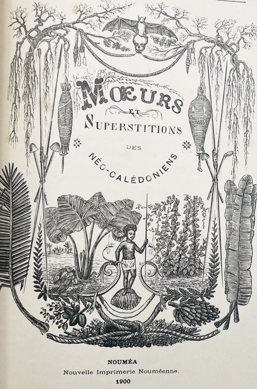 Lambert (Pierre). Moeurs et Superstitions des Néo-Calédoniens.