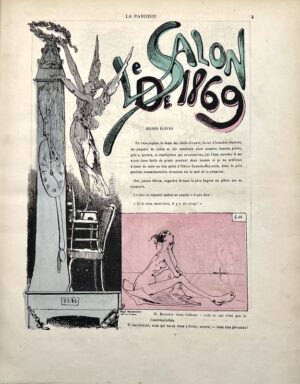 GILL (André). La Parodie. Collection complète.