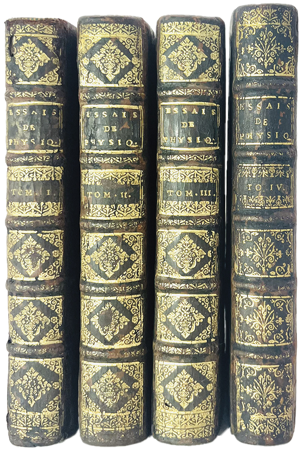 PERRAULT (Claude). Essais de physique, ou Recueil de plusieurs traitez touchant les choses naturelles.
