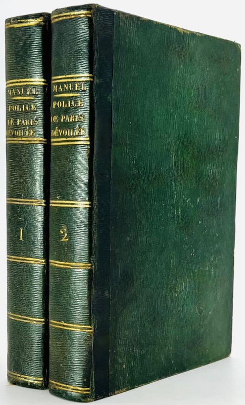 MANUEL (Louis-Pierre). La Police de Paris dévoilée, par Pierre Manuel, l'un des administrateurs de 1789.