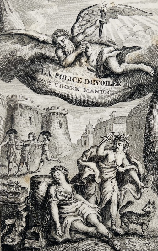 MANUEL (Louis-Pierre). La Police de Paris dévoilée, par Pierre Manuel, l'un des administrateurs de 1789. – Image 3