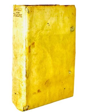 LA PORTE (Maurice de). Les Epithètes de M. de La Porte Parisien. Livre non seulement utile à ceux qui font profession de la Poësie, mais fort propre aussi pour illustrer tiute autre composition Françoise. Avec briesves annotations sur les noms & dictions difficiles. Derniere Edition.