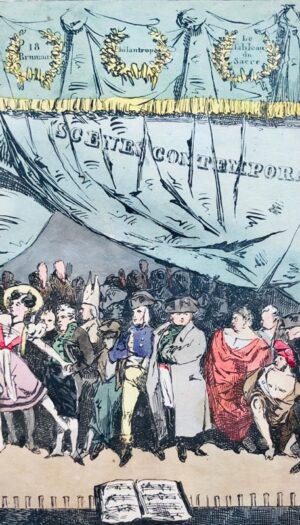 CHAMILLY (Vicomtesse de). Scènes Contemporaines laissées par feue Madame la Vicomtesse de Chamilly ; Seconde Édition, augmentée du dix-huit Brumaire, Scènes Nouvelles.