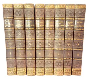 BYRON (Lord). Oeuvres. Quatrième édition entièrement revue et corrigée. Précédée d'une notice par Charles Nodier.
