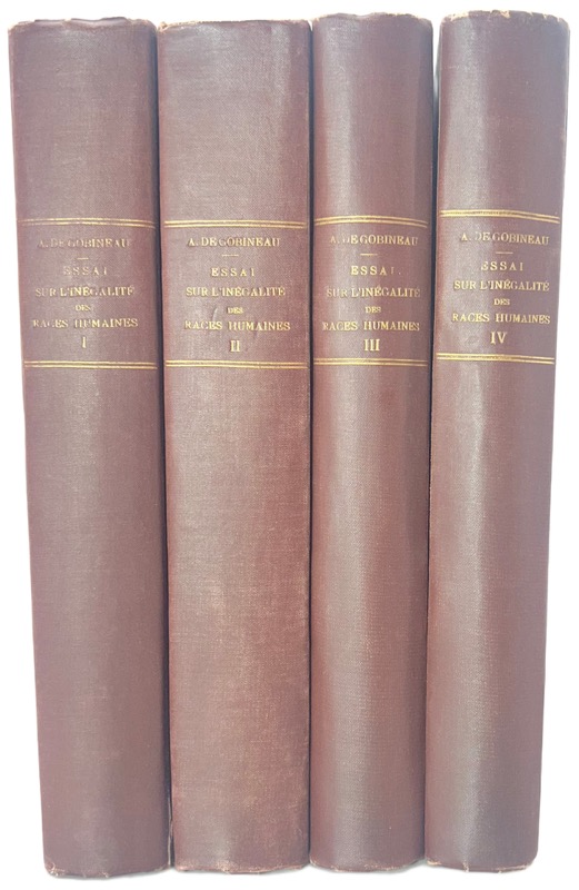 GOBINEAU (Joseph Arthur, comte de). Essai sur l'inégalité des races humaines, par M. A. de Gobineau. – Image 2