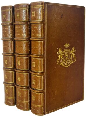 MONTAIGNE (Michel de). Les Essais de Michel, seigneur de Montaigne. Nouvelle édition exactement purgée des défauts des précédentes, selon le vraye original: et enrichi & augmentée aux marges du nom des autheurs. Ensemble la vie de l'autheur, & deux tables.