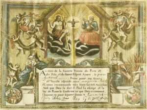 [Lyon]. Charte de mariage de Pierre Pastorel  et Marguerite Clerc. Donné à lyon par moy...