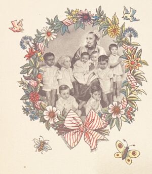 Baker (Joséphine). La Tribu Arc-en-Ciel. Texte de Joséphine Baker avec la collaboration de Jo Bouillon. Un livre de Piet Worm.