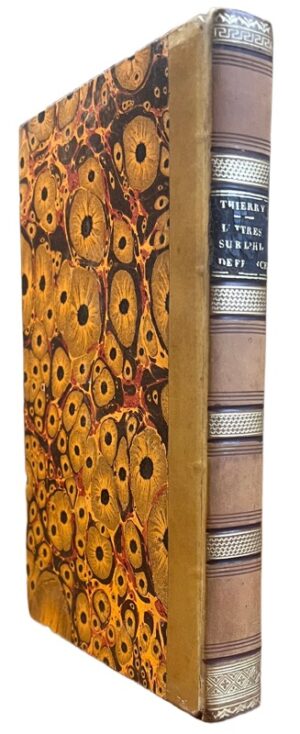 THIERRY (Augustin). Lettres sur l'histoire de France, pour servir d'introduction à l'étude de cette histoire.