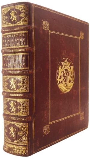 MOLLOY (Charles). [De Jure maritimo et navali. Manuscrit]. Traduction d'un livre anglois intitulé de Jure maritimo et navali fait par Charles Molloy à Londres en 1682.
